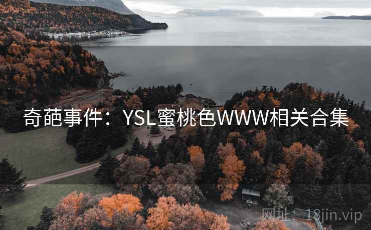 奇葩事件：YSL蜜桃色WWW相关合集